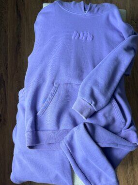 BFFs Podcast Barstool Sports Monochrome Puff Purple Sweat Set Hoodie Joggers